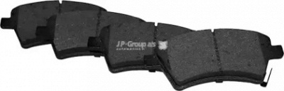 JP GROUP 3363601910 -  Колодки тормозные дисковые передние, комплект